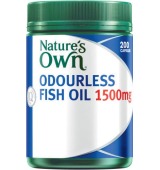 Nature’s Own Odourless Fish Oil 1500mg Capsules 200 Pack