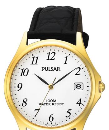 Pulsar Mens Regular Watch (Model: PXH566X)