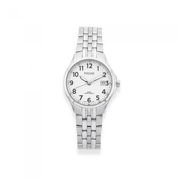 Pulsar Ladies Silver Tone Watch (Model: PH7221X)
