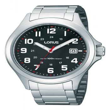 Lorus Men's Silver Tone Watch (Model: RXH01IX-9)