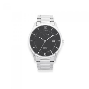 Citizen Men's Q Silver Tone Watch (Model: BD0041-89E)