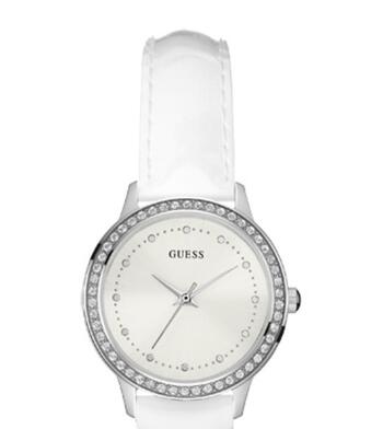 Guess Ladies Silver Tone Chelsea Watch (Model: W0648L5)