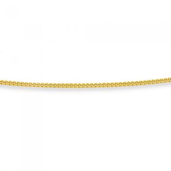 9ct Gold 45cm Fine Curb Chain