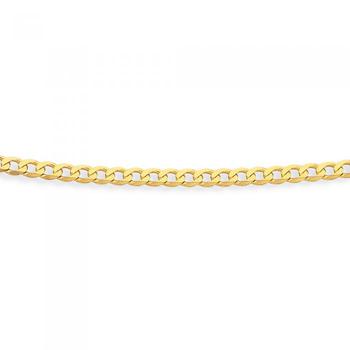9ct Gold Solid 50cm Curb Chain