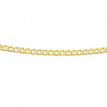 9ct Gold Solid 55cm Curb Chain