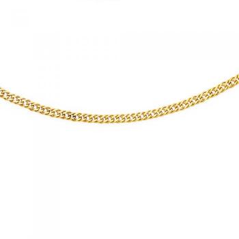 9ct Gold 50cm Double Curb Chain