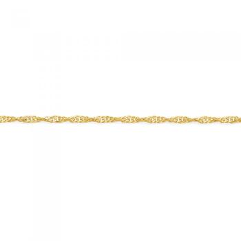 9ct Gold Solid 45cm Singapore Chain