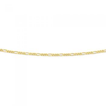 Solid 9ct 45cm Figaro Chain