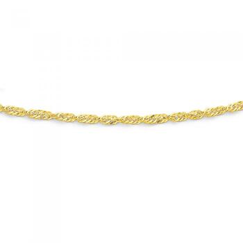 9ct Gold 45cm  Singapore Chain