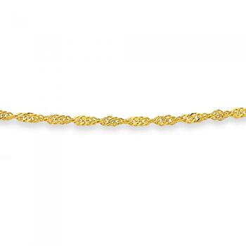 9ct Gold 45cm Singapore Chain