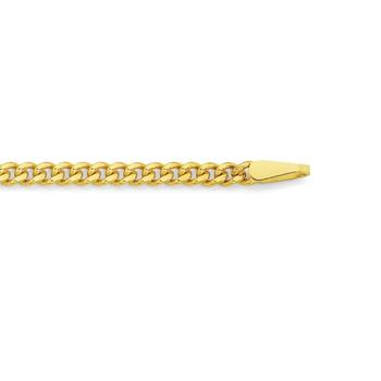 9ct Gold 45cm Solid Curb Chain
