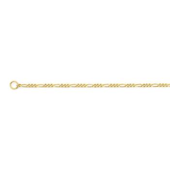 9ct Gold 60cm 3+1 Figaro Chain