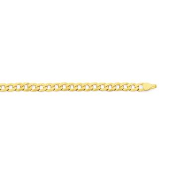 9ct Gold Solid 55cm Curb Chain