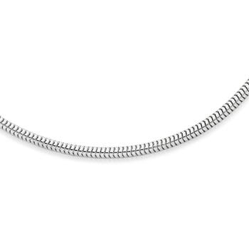 Silver 45cm Snake Chain