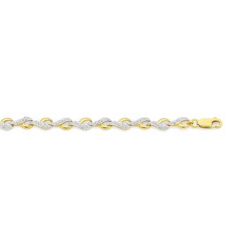 9ct Gold Diamond Bracelet