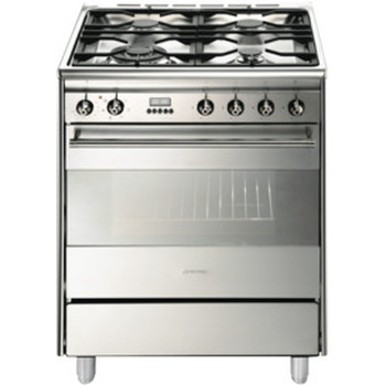 60cm Dual Fuel Upright Cooker