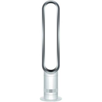 AM07 Cool Tower Fan White/Silver