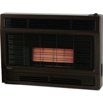 Spectrum Inbuilt NG M/Brown Heater Flued