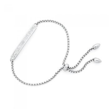 Steel Crystal Friendship Bracelet