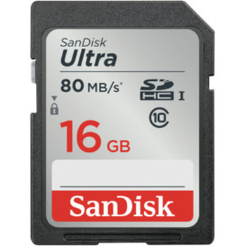 Ultra SDHC 16GB SD Memory Card