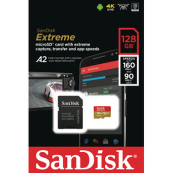 128GB MicroSD Extreme Memory Card