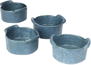 Feast Ramekin 4 Pack L11.5cm / W10cm / H5.5cm L4.5" / W3.9" / H2.2" - Navy