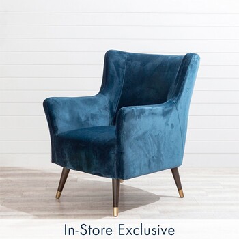 Ivy Navy Chair by M.U.S.E.
