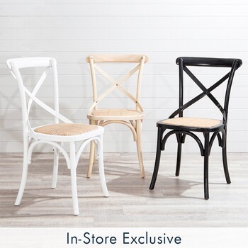 Bentwood Cross Back Chair by M.U.S.E.