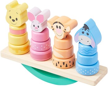 NEW Disney Winnie The Pooh Wooden Balance Blocks