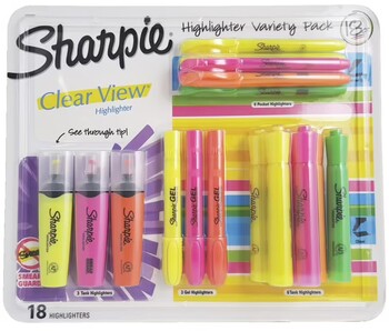 Sharpie Assorted Highlighters 18 Pack
