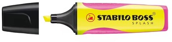 Stabilo Boss Splash Highlighter Yellow