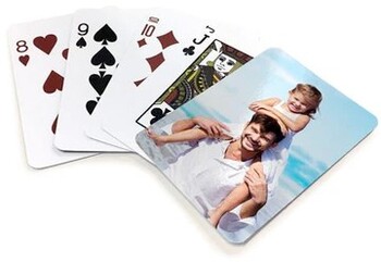 Print & Copy Personalised Playing Cards