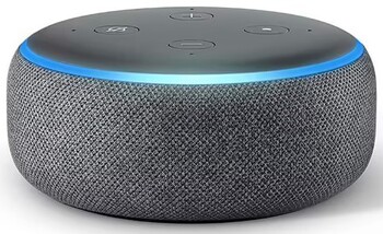 Amazon Echo Dot 3rd Gen Smart Speaker Charcoal Fabric
