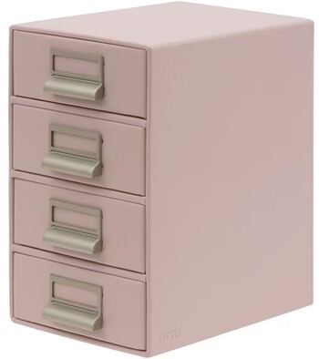 Otto 4 High Drawers Pink