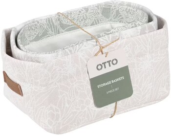 Otto Earth Botanica Nesting Storage Boxes 3 Pack