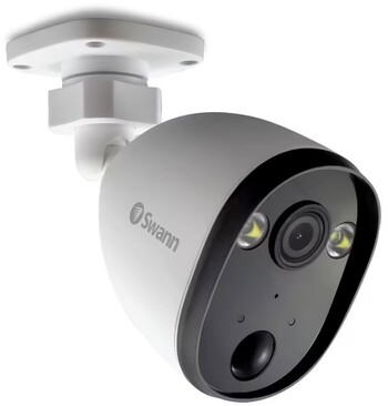 Swann Spotlight Motion Security Camera White