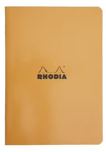 Rhodia Cahier A5 Notebook Grid Orange