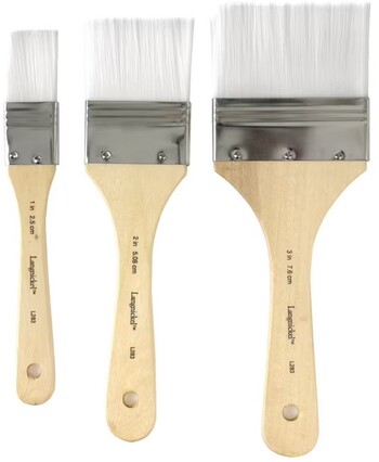 Royal & Langnickel Flat Brush Set 3 Pieces
