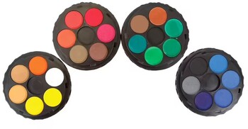 Koh-I-Noor Watercolour Discs 24 Pack