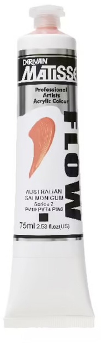 Derivan Flow Paint 75mL Salmon Gum