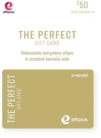 Eftpos Gold Gift Card