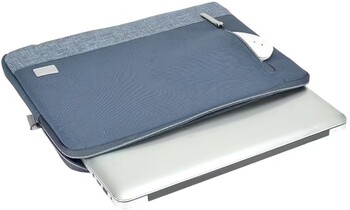 J.Burrows 14" Recycled Laptop Sleeve Navy