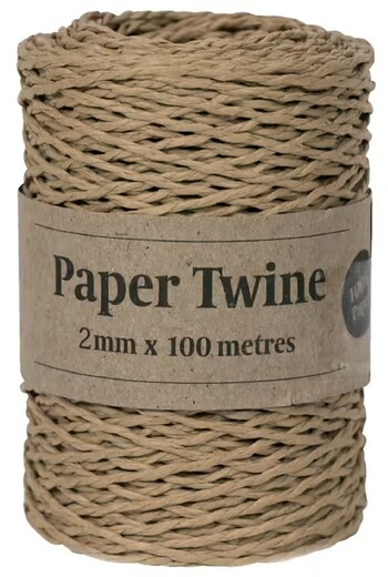 Paper Twine 2mm x 100 m Kraft
