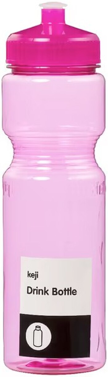 Keji Drink Bottle 800mL Pink