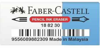 Faber-Castell PVC-Free Ink and Pencil Eraser Medium