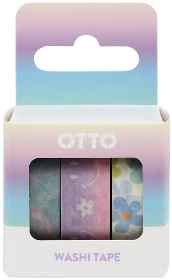 Otto Colour Therapy Washi Tape 3 Pack