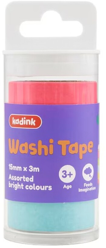 Kadink Bright Washi Tape 4 Pack