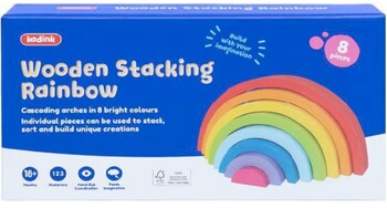 Kadink Wooden Stacking Rainbow