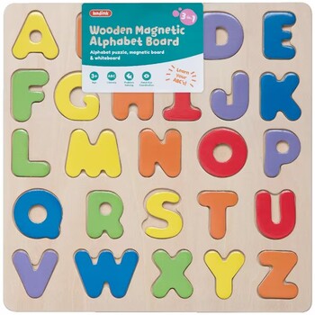 Kadink Wooden 3-in-1 Alphabet Board