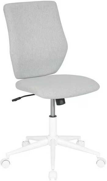 Malmo Medium Back Chair Grey and Light Green